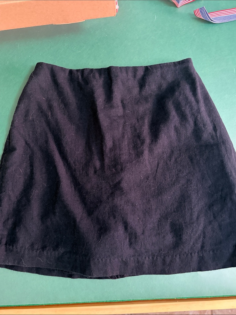 Abercrombie‎ & Fitch Black A-Line Mini Skort